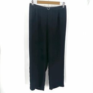3/$15 Black Pants Women’s 14 Slacks Polyester Back Zip Perceptions? 28” Inseam